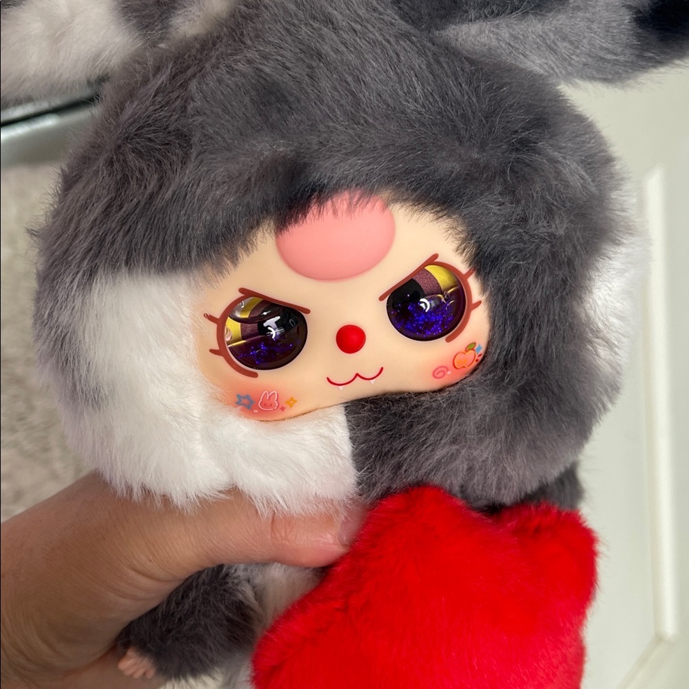 Bb3 lillyrabbit town v3 Cute Pink Bunny confirmed  liquid eyes rare - Picture 15 of 15
